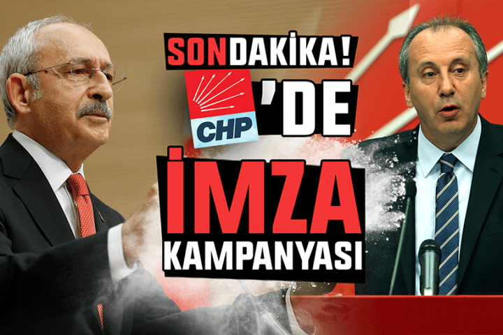 CHP'de İmza Kampanyası